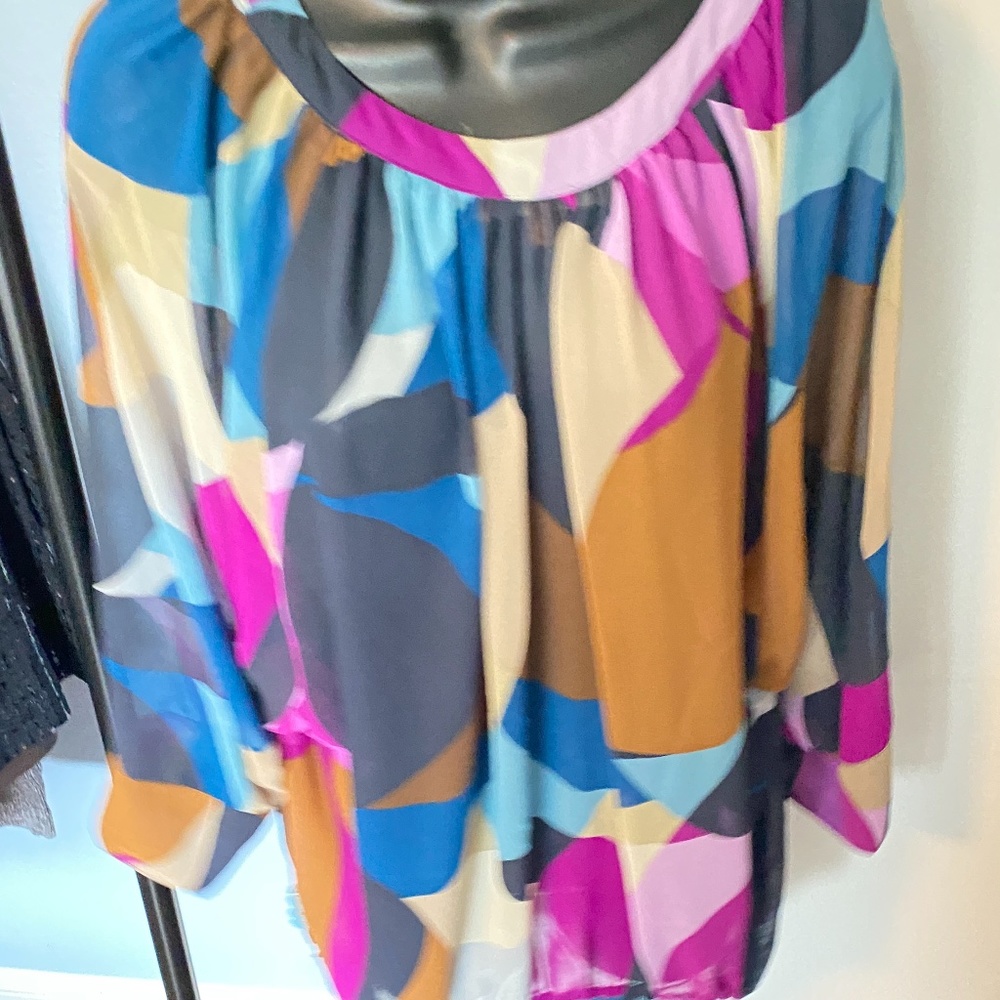 multi colored top